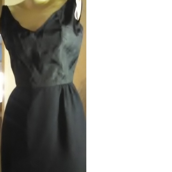 Gale Mitchell Vintage Black 2 Pc Dress Size 8 - Picture 8 of 8